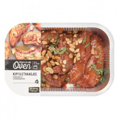 Huismerk Ovenschotel kipfilethaasjes tandoori